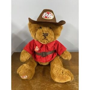 Hershey's Chocolate World Kit Kat Teddy Bear Plush Toy Stuffed Animal 12 Inches
